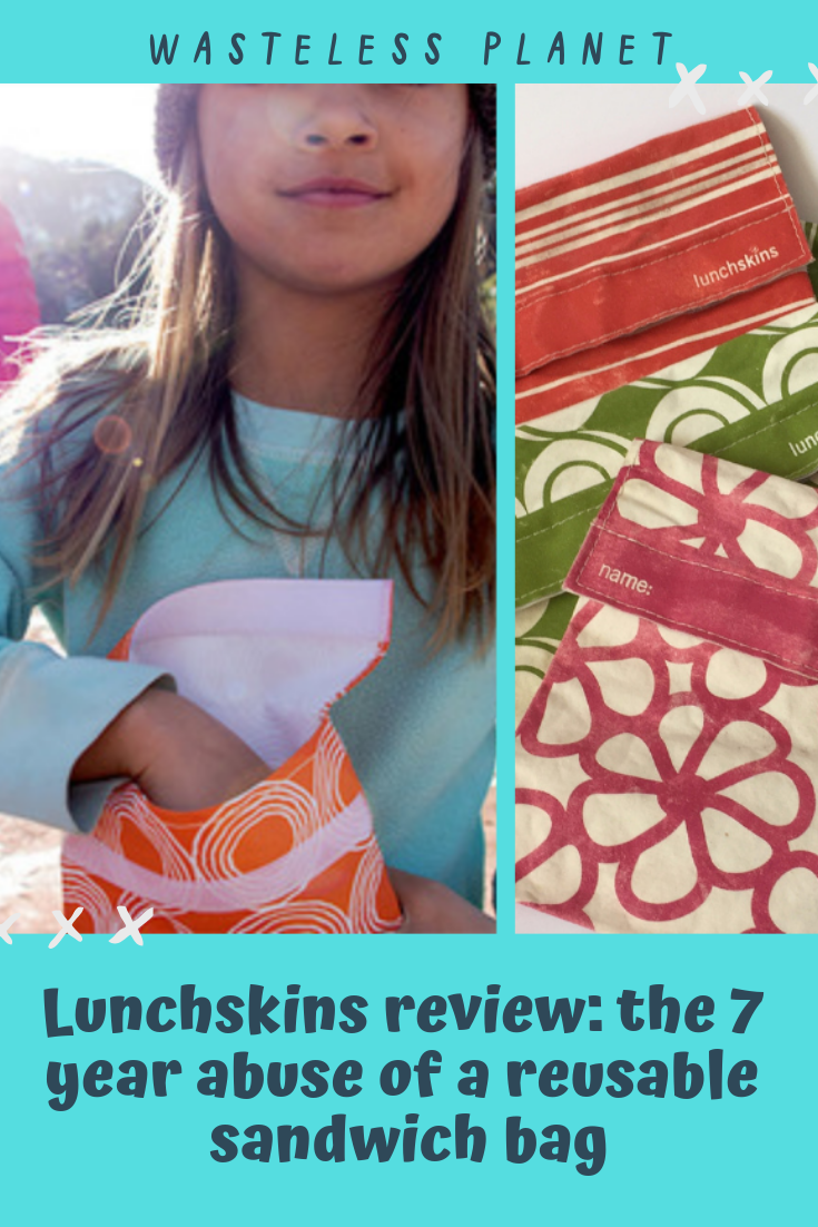 Lunchskins review: the 7 year abuse of a reusable sandwich bag