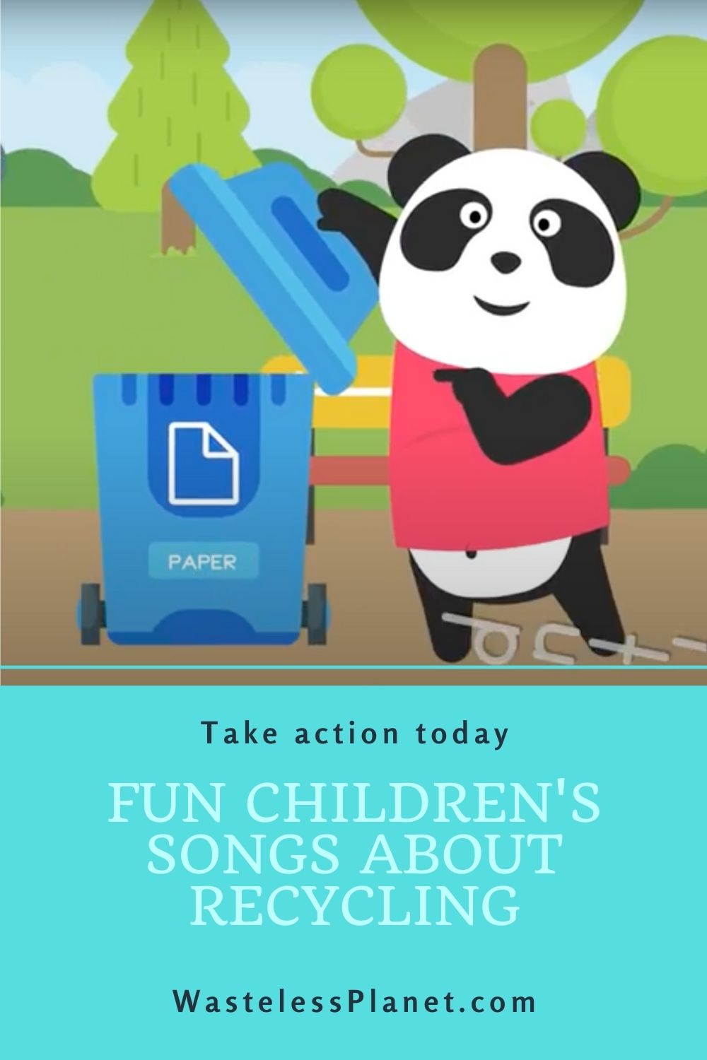 Fun children\'s songs about recycling