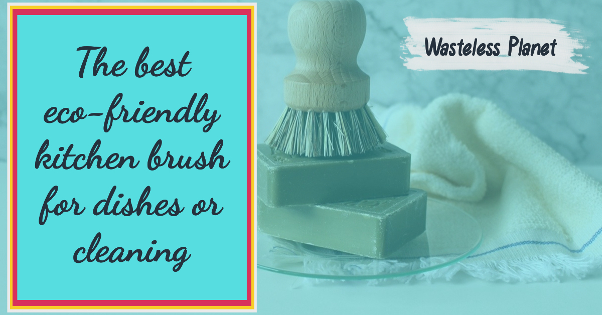 The best ecofriendly kitchen brush for dishes or cleaning