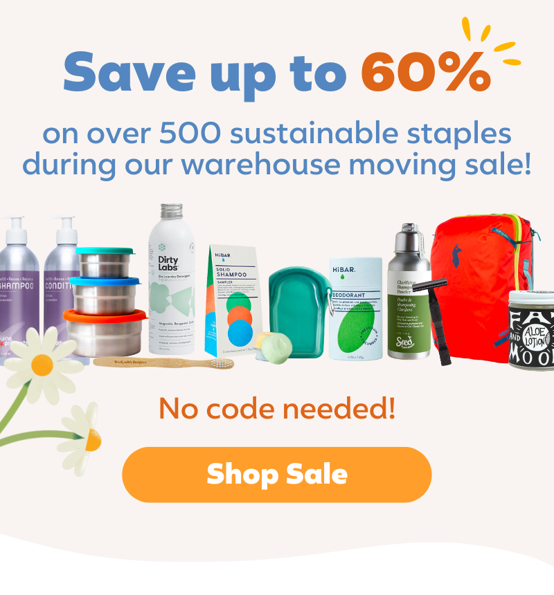 Discounted eco-friendly products